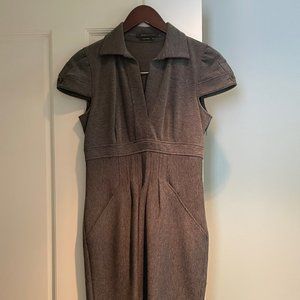 BCBG Maxzaria Tailored, Detailed Sweatshirt dress